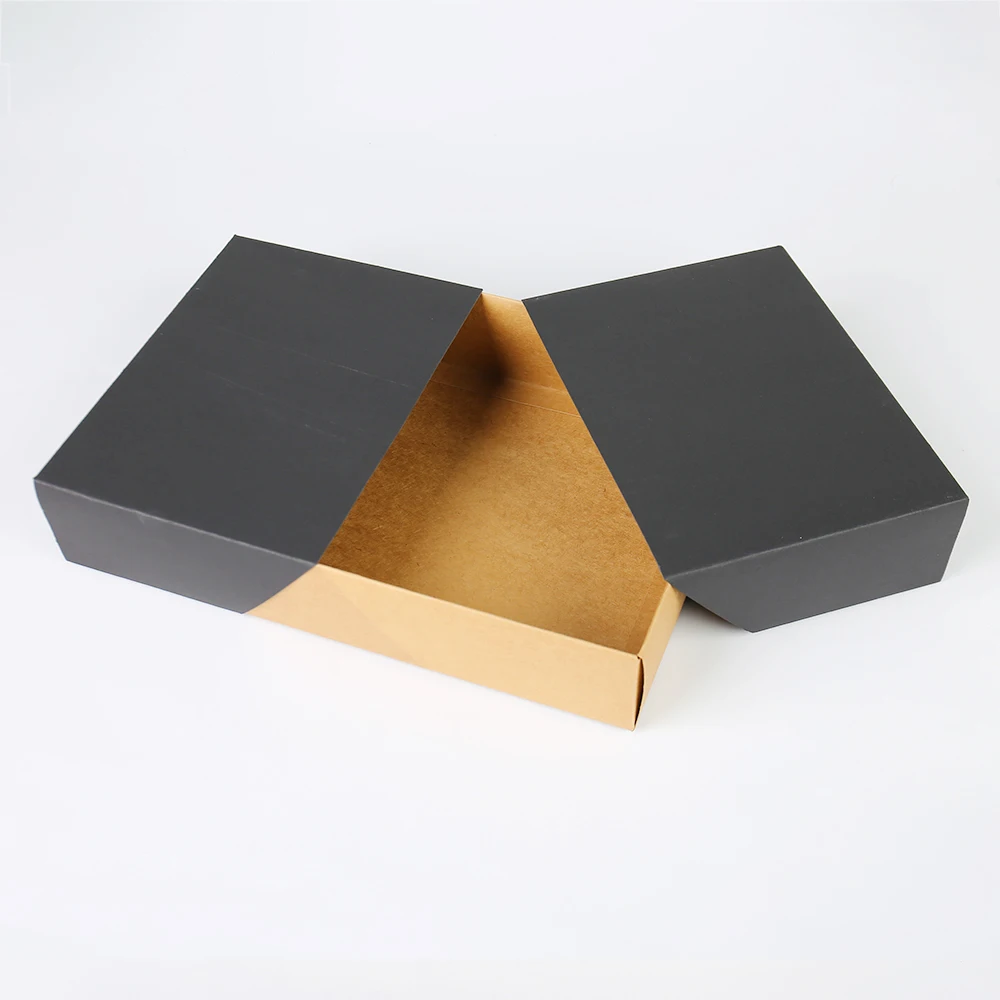 Customizable Biodegradable Kraft Paper Disposable Box for Camping Spring Outings Lunch Bento Packaging Gold Foil Stamping Sushi manufacture