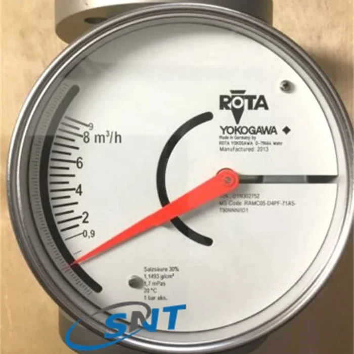 Original Yokogawa RAMC Variable Area Flow Meter Yokogawa RMAC02 Metal Short Stroke Rotameter RAMC01-T6SS-43S0-E90424