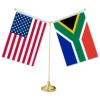 Bandera de EE. UU. y Sudáfrica