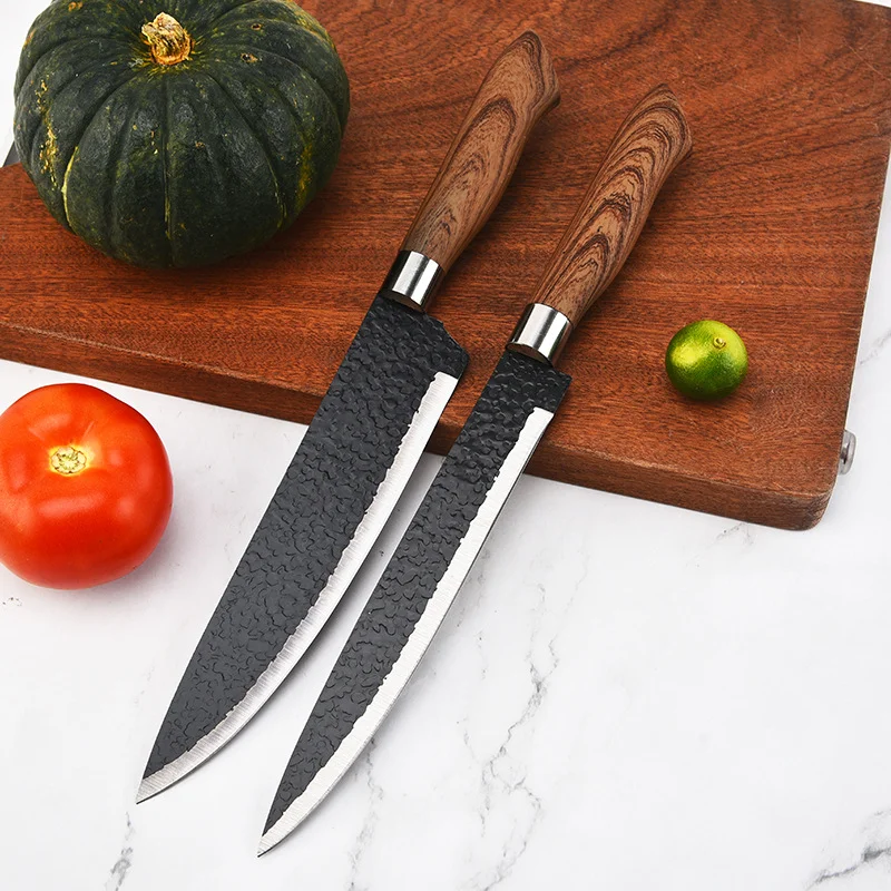 Professional 6 Pieces Kitchen Knives Set Chef Paring Cutting High