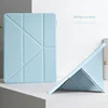 สีขาว Ice Blue-มีช่องใส่ปากกา
