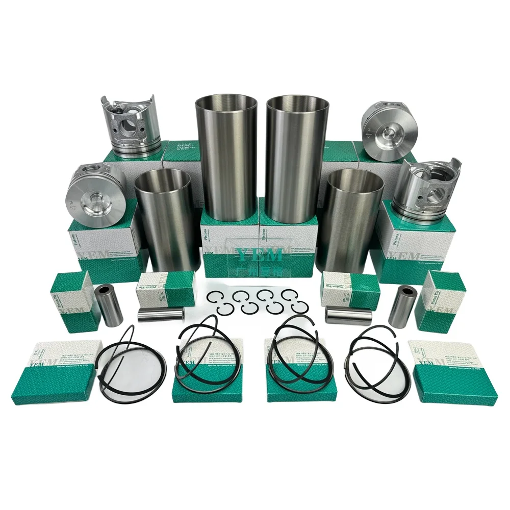 Replaces 2AB1 2KC1 3AB1 3AD1 Cylinder Liner Kit for Isuzu Engine Parts With Warranty