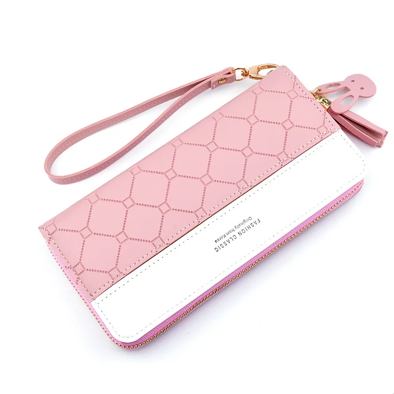 2023 New Women Wallets Fashion Fold PU Leather Top Quality Brand Card  Holder Classic Female Purse Luxury Wallet