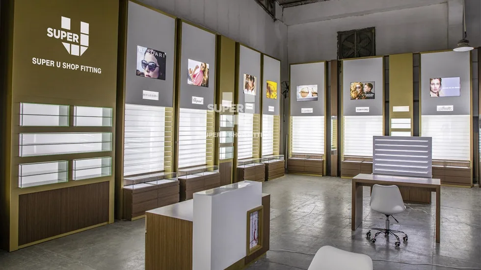 Glasses Holder Eyeglass Display Frame Stand Custom Wall Mounted Eyewear