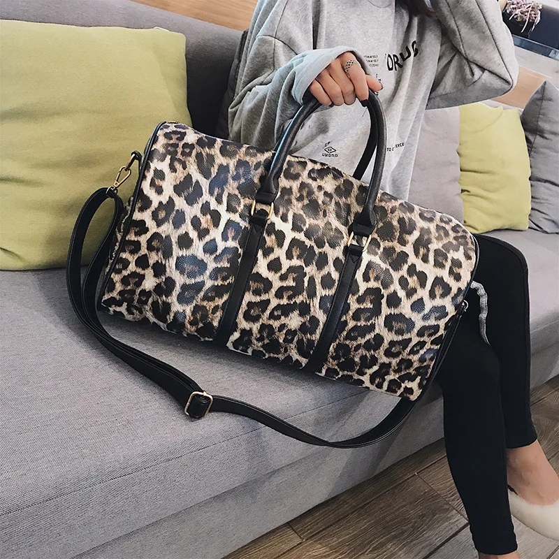 Leopard Travel Bag - Etsy