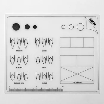 12pcs/set Nail Art Training Practice Book Lines Drawing Painting Learning  Template Easy To Clean Can Be Reused For Beginner - Showing Shelf -  AliExpress