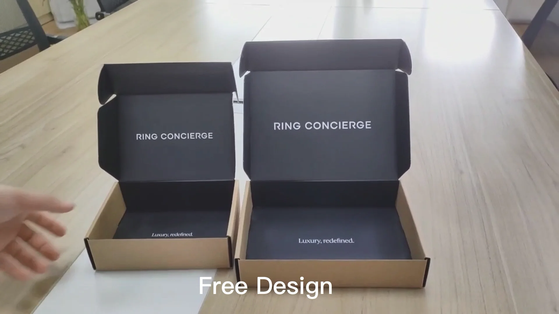 Black Corrugated Mailer Boxes Packaging Custom Box With Logo Packaging ...