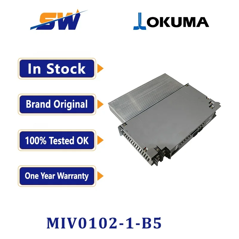 OKUMA MIV04A-1-B5 Servo drive 動作保証 Repair of an Okuma MIV04-1-B3 rem 1006-2214 Servo Drive Unit with