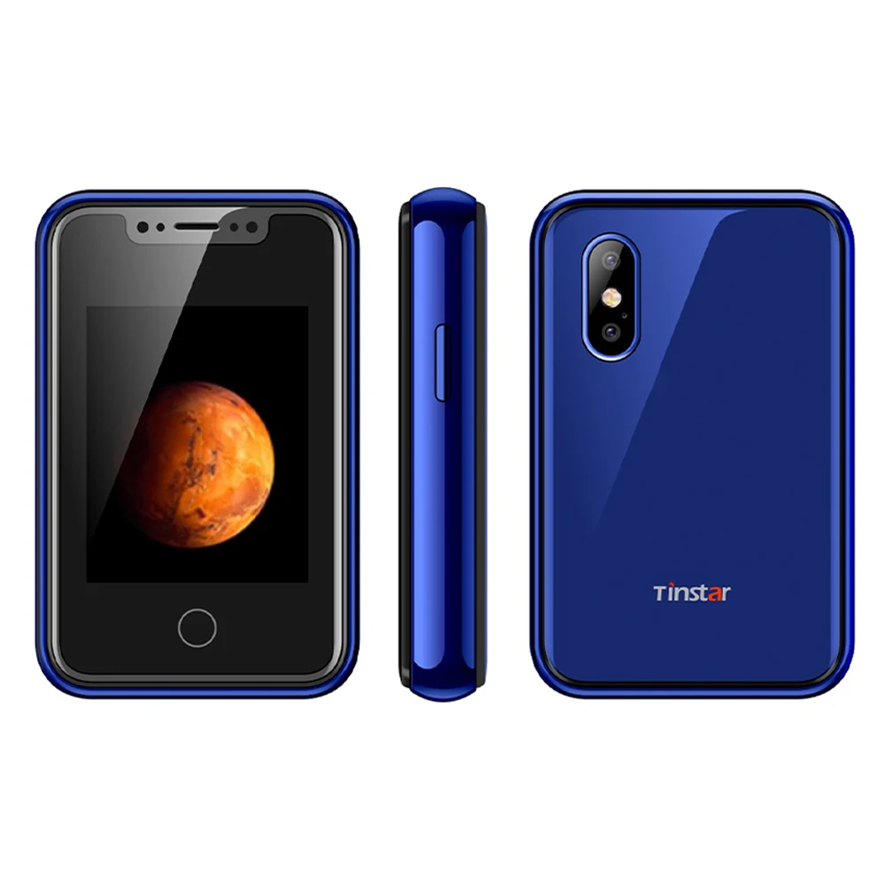 Mini teléfono móvil 8XR con pantalla táctil de 1,77 pulgadas, smartphone  con tarjeta SIM Dual, 2G, GSM, MTK6261D, 350mAh, Bluetooth, novedad