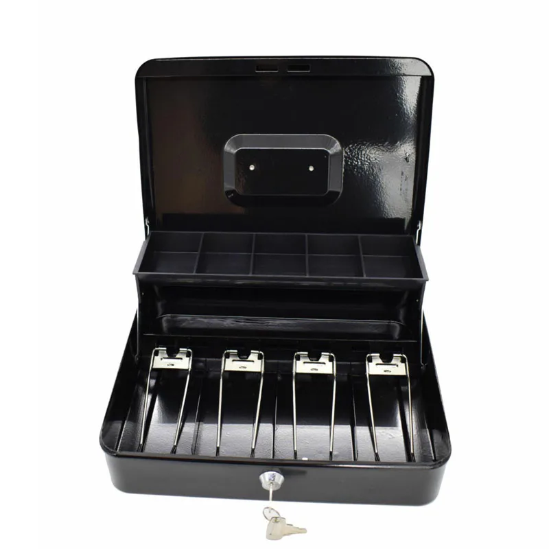 CEQSAFE China Metal Cash Money Box Storage Combination Lock Security Cash Safe Box for Money manufacture