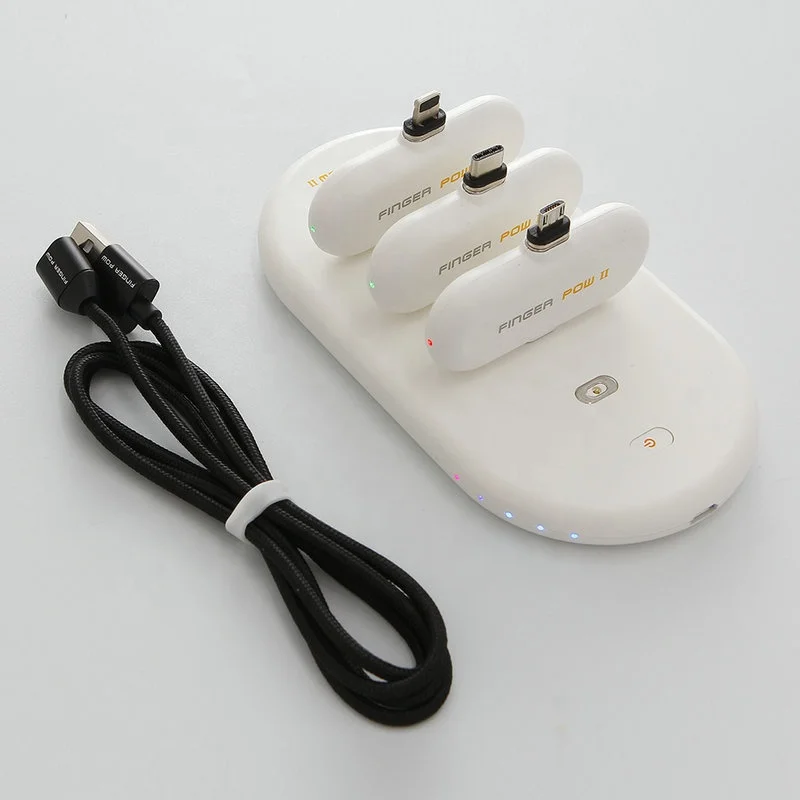 finger pow モバイルバッテリー モバイルバッテリーの悩みを全て解決する超小型バッテリー