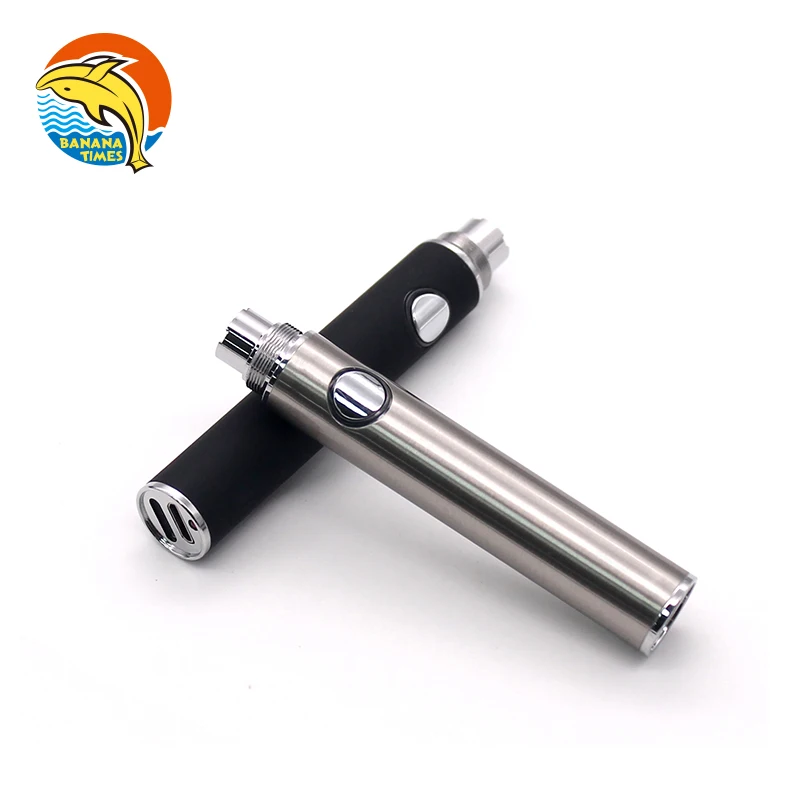 BananaTimes vape cart battery custom packaging 650mah adjustable voltage 510 thread pen battery