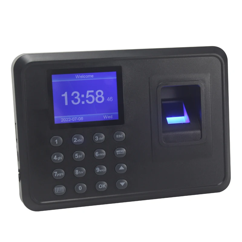 Time Attendance Fingerprint System Time Recorder Attendance Digital ...