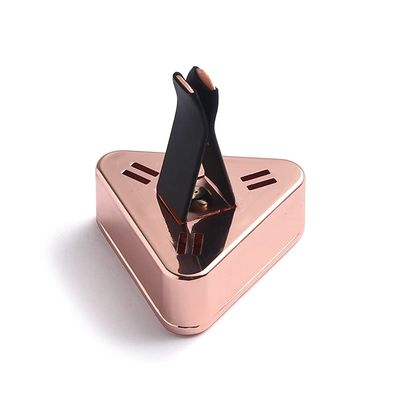 High Quality Personalized Custom Creative Design Triangle Shape Air Freshener Vent Clip Car Fragrance