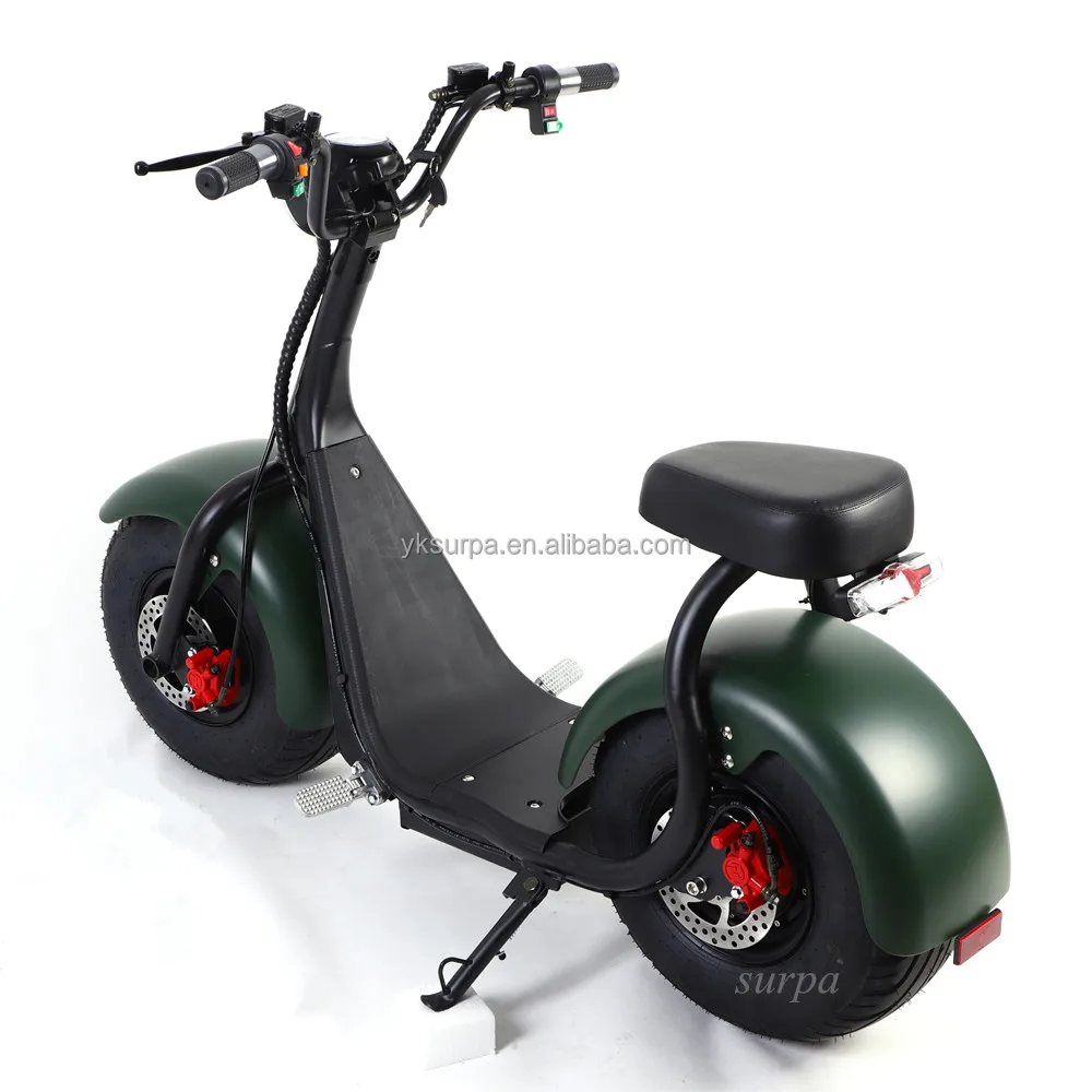 60V 20Ah / 15Ah voor Citycoco Fat Tire elektrische scooter Lithium-ionbatterij Li-ion tweewielige elektrische scooterfiets met BMS en oplader voor 1500W 1000W motor (60V 15Ah