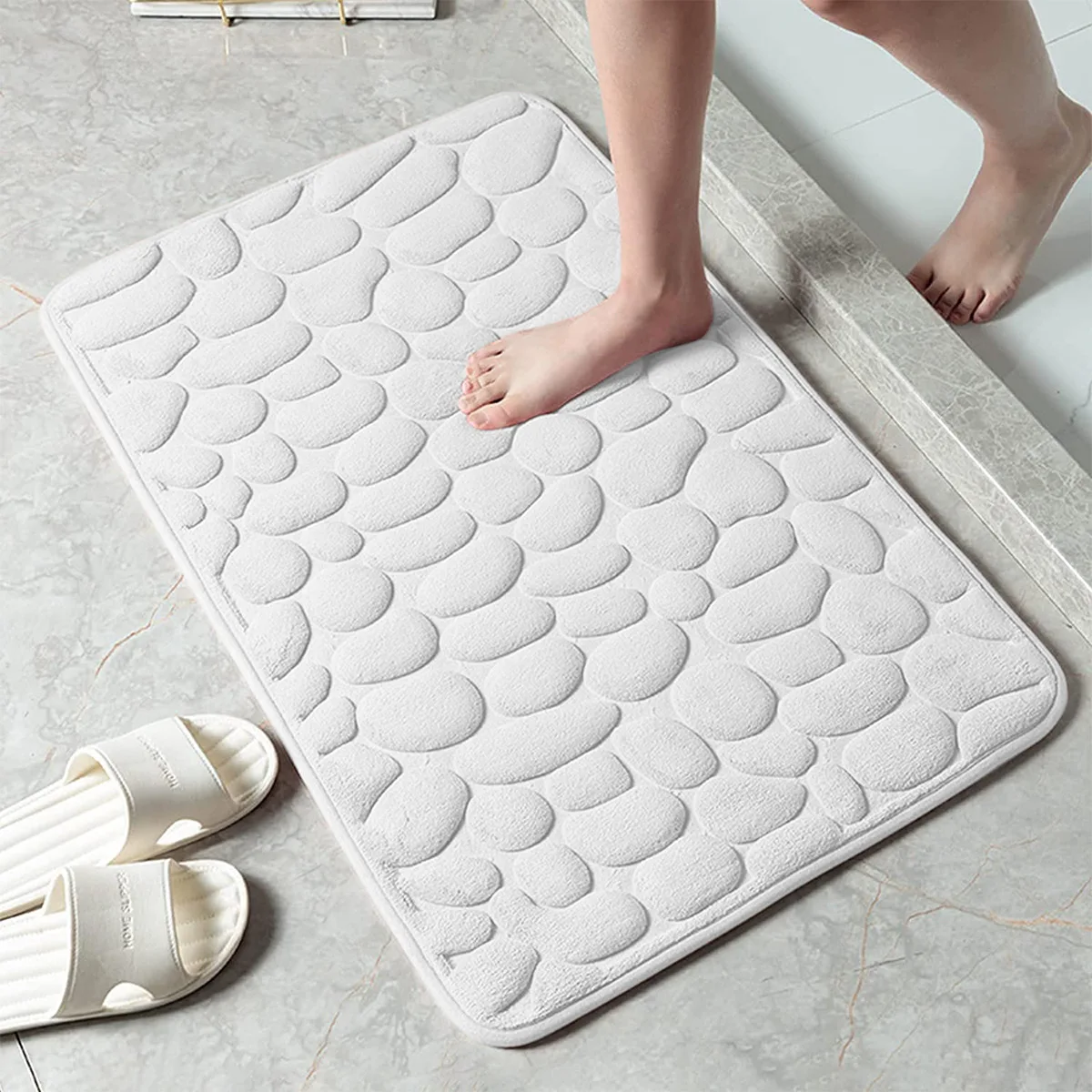 Hot Selling Soft Memory Foam Shower Bathroom Bath Floor Mat Rugs Quick