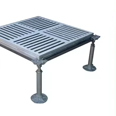 Iso Raised Access Floor False Floor Modular Decking System Aluminum ...