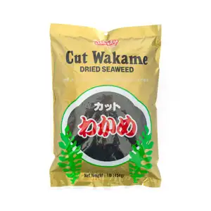 50g Chinese Wholesale Delicious Seafood Stem Dried Seaweed Wakame for Factory Price