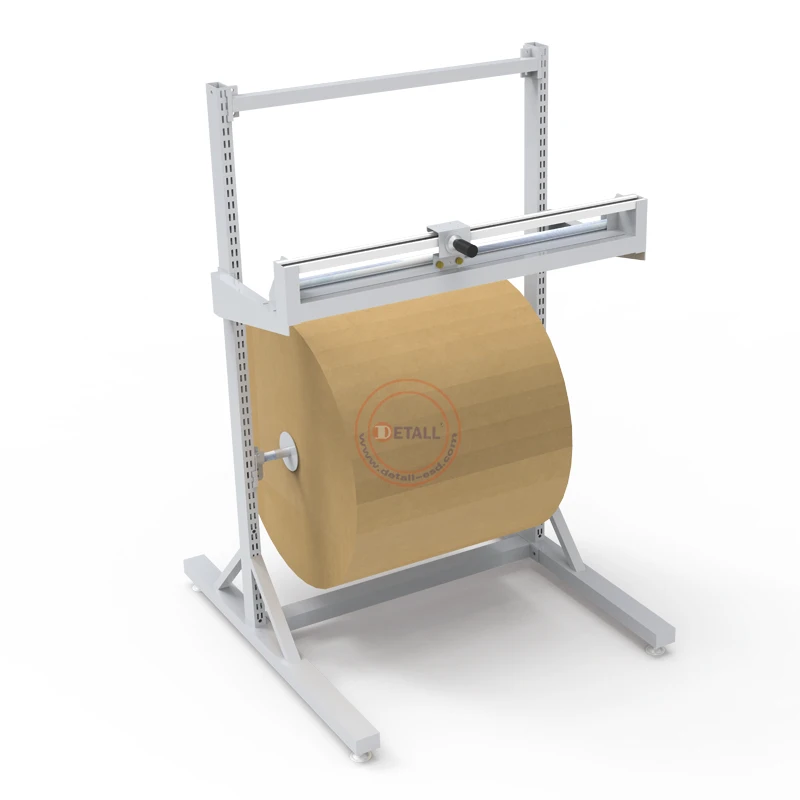 Manual Paper Trimmer Stand Dispenser Rack Woodworking Benches Essential for Bubble Wrap & Packing Table