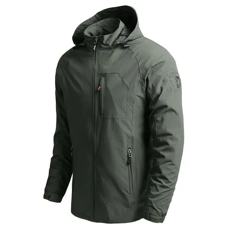 winter pullover windbreaker custom ms softshell jacket Quilted Plus Size Blank outdoor Nylon Bomber Jacket_voghion.com