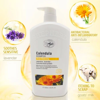 custom logo private label  plant extracts  organic collagen protein  plant flower shampoo