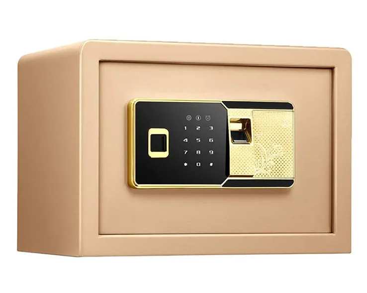 
Небольшой стальной Сейф zhenzhi, ящики для шкафов для дома, офиса, гостиницы, блокировка по отпечатку пальца, Сейф 