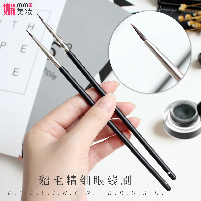 BUEART Factory Supply Makeup Eyeliner Brush Best Quality Ultra fine eyeliner makeup brush