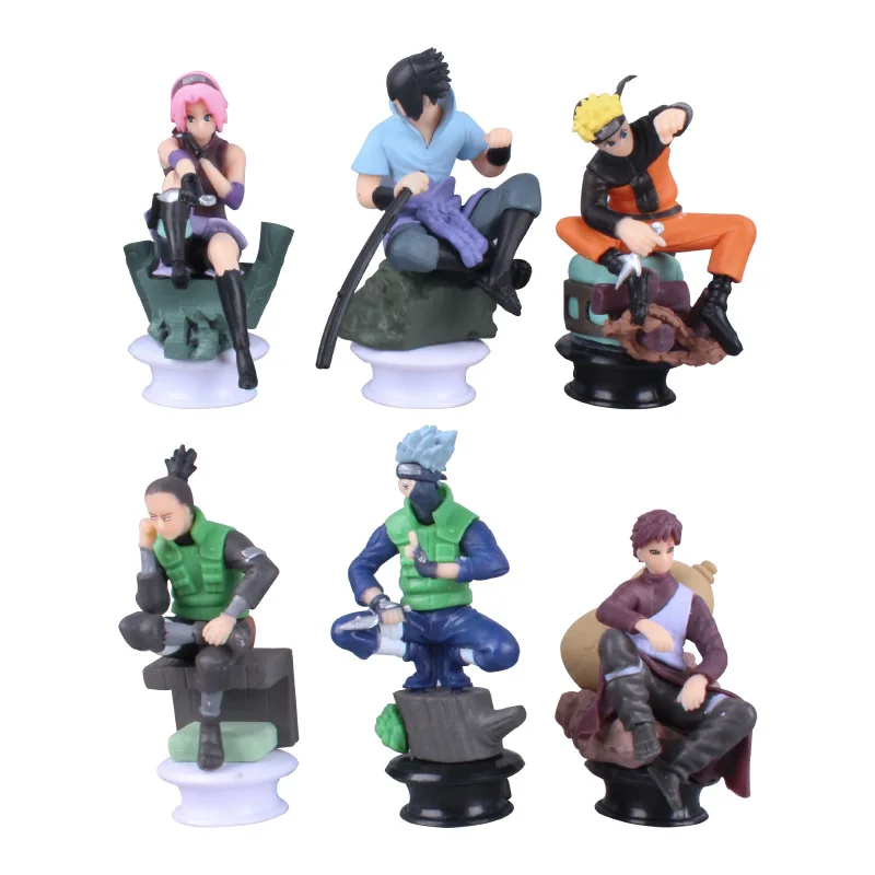 STL file Anime Figure Chess Set Anime Character Chess Pieces V3・3D printer  design to download・Cults