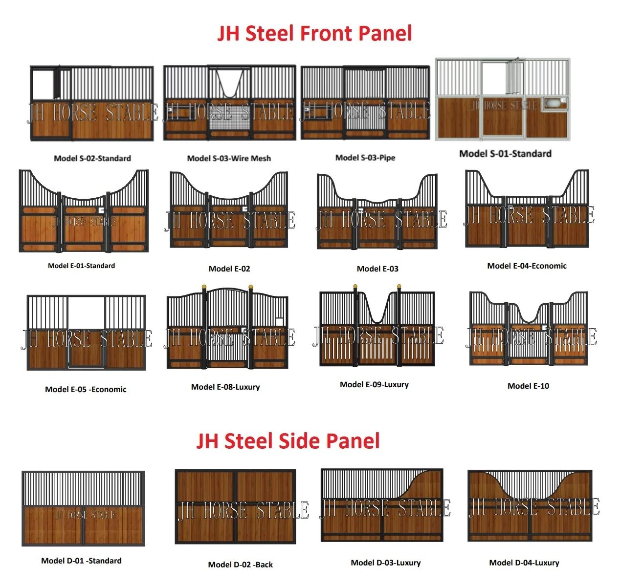 Prefabricated Prefab Horse Stables Bamboo Equipment Doors Box Front ...