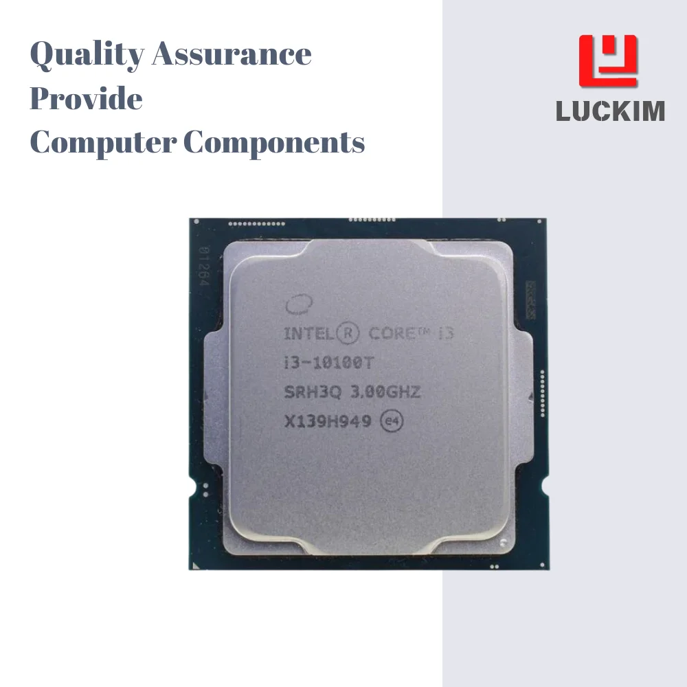 Intel Core I3 10100T SRHQ 3.0GHZ 6MB LGA 1200 CPU Processor