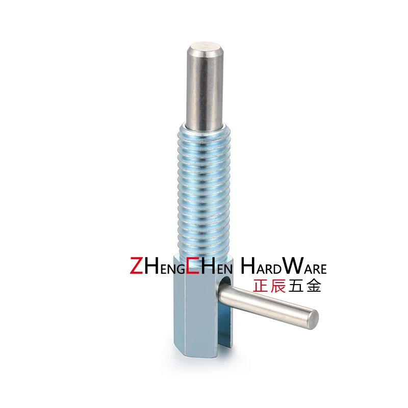 product custom high strength m6 stainless steel retractable indexing plungers spring plunger with rest position-61