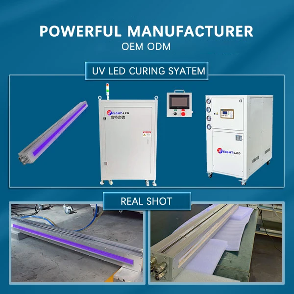 Гибридная УФ светодиодная система отверждения для офсетных прессов с ртутной лампой Совместимость