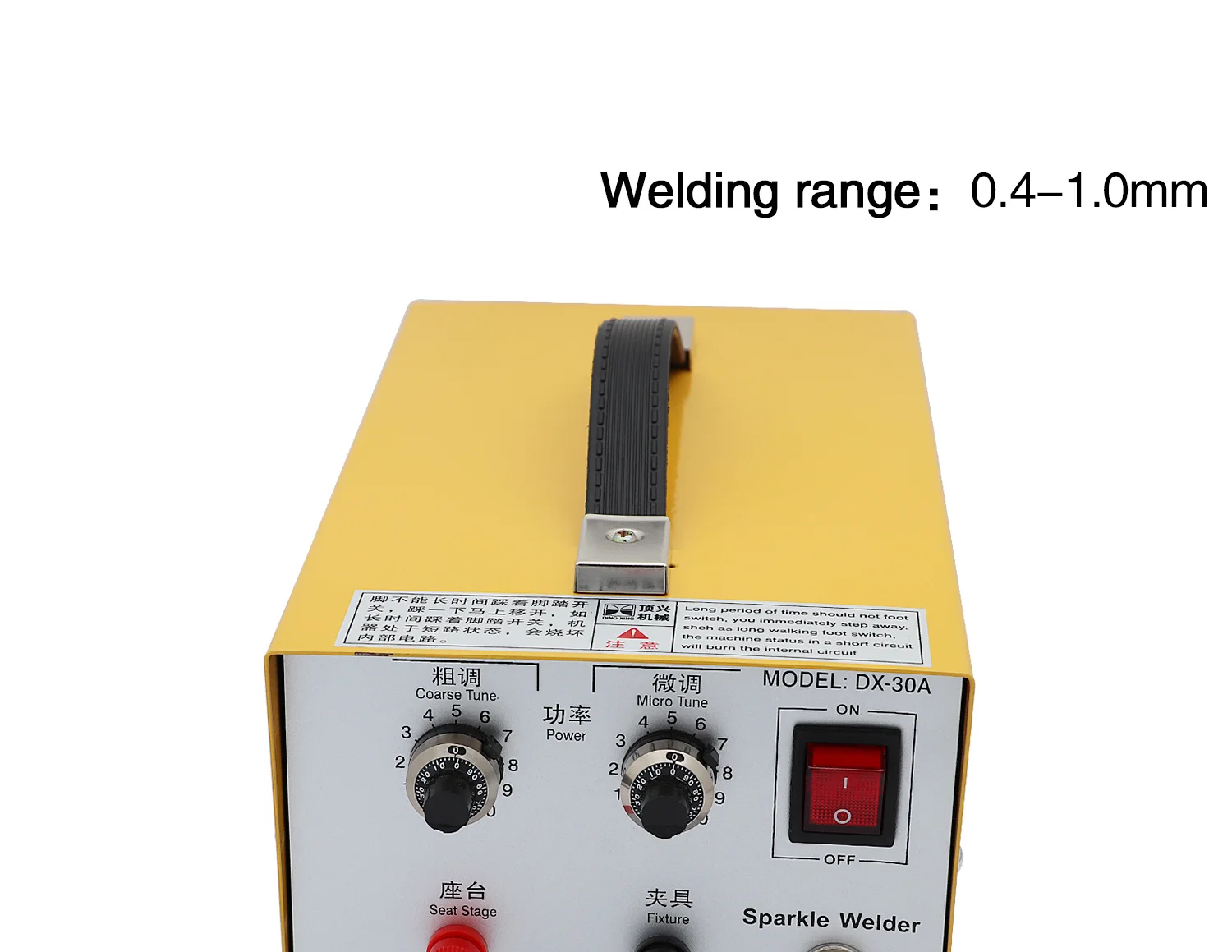 Golden Welding Machine Laser Spot Welding Pulse Spot Welder 110V/220V 30A