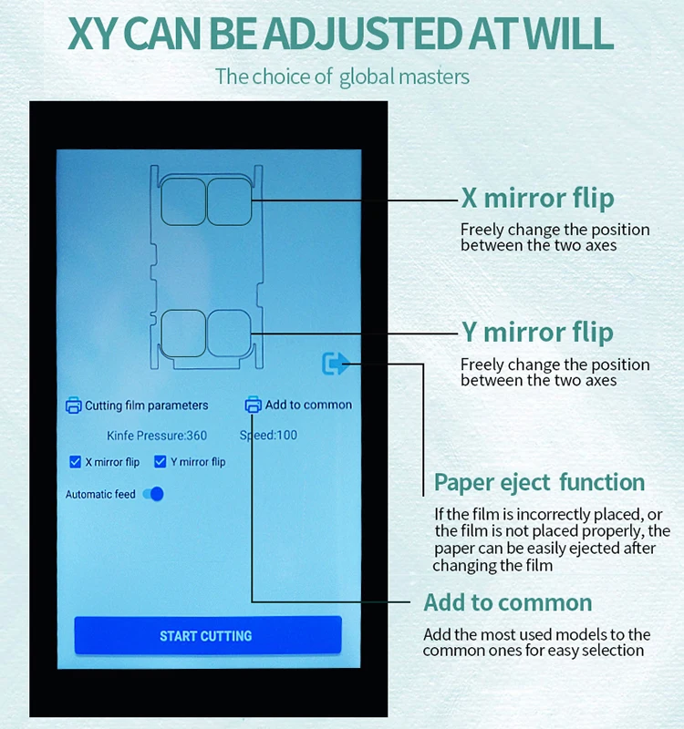 phone cutting machine 8