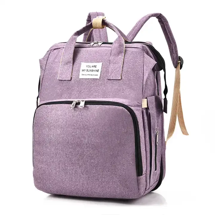 Hot Selling New Portable Foldable Baby Crib Mummy Bag Lightweight Multi-functional for Outdoor Leisure Shoulders Backpack