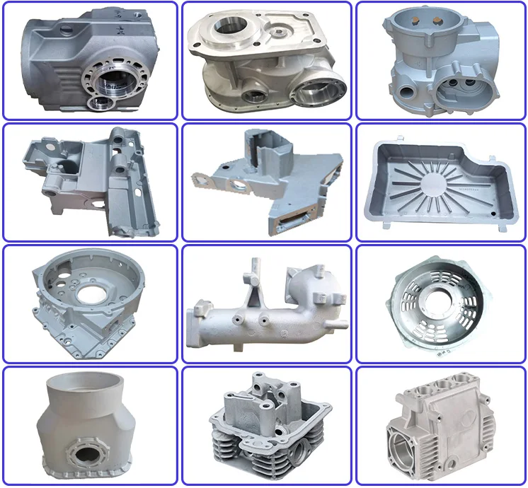 OEM service high precision aluminum alloy casting parts for vehicle and agriculture machinery