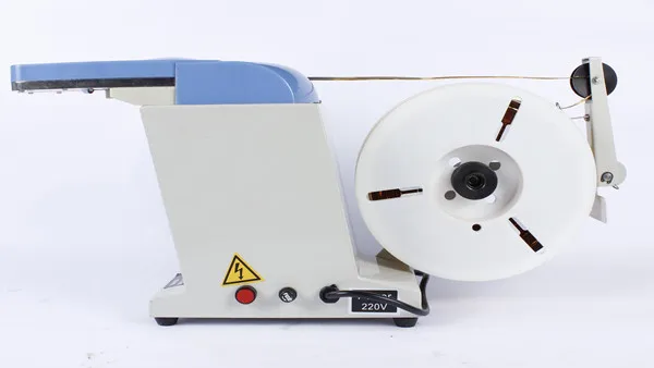Semi-Automatic  Adjustable Bread Bag Packing Machine Manual Twist Tie Banding Tying Machine for Bakery