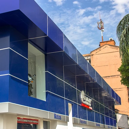 Alucobond Exterior Wall Cladding ACP ACM Panels Aluminum Composite