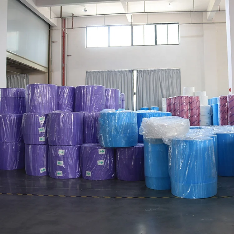 Заводская поставка, лучшее качество, нетканый полипропилен спанбонд, сырье, 100% полипропилен, биоразлагаемый нетканый материал