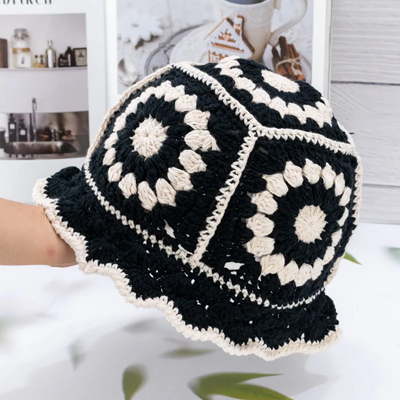 New Fashion Summer Sun Hand Crochet Knit Women display picture 1