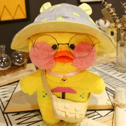 Желтая утка, плюшевая игрушка для детей, милые мини-животные, плюшевая игрушка, утка лалафанана