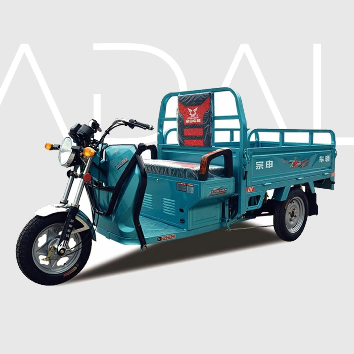 AERA-415 3 wheel electric taxi /closed cabin passenger tricycle tuk tuk/Zongshen manufacturer electric tricycles