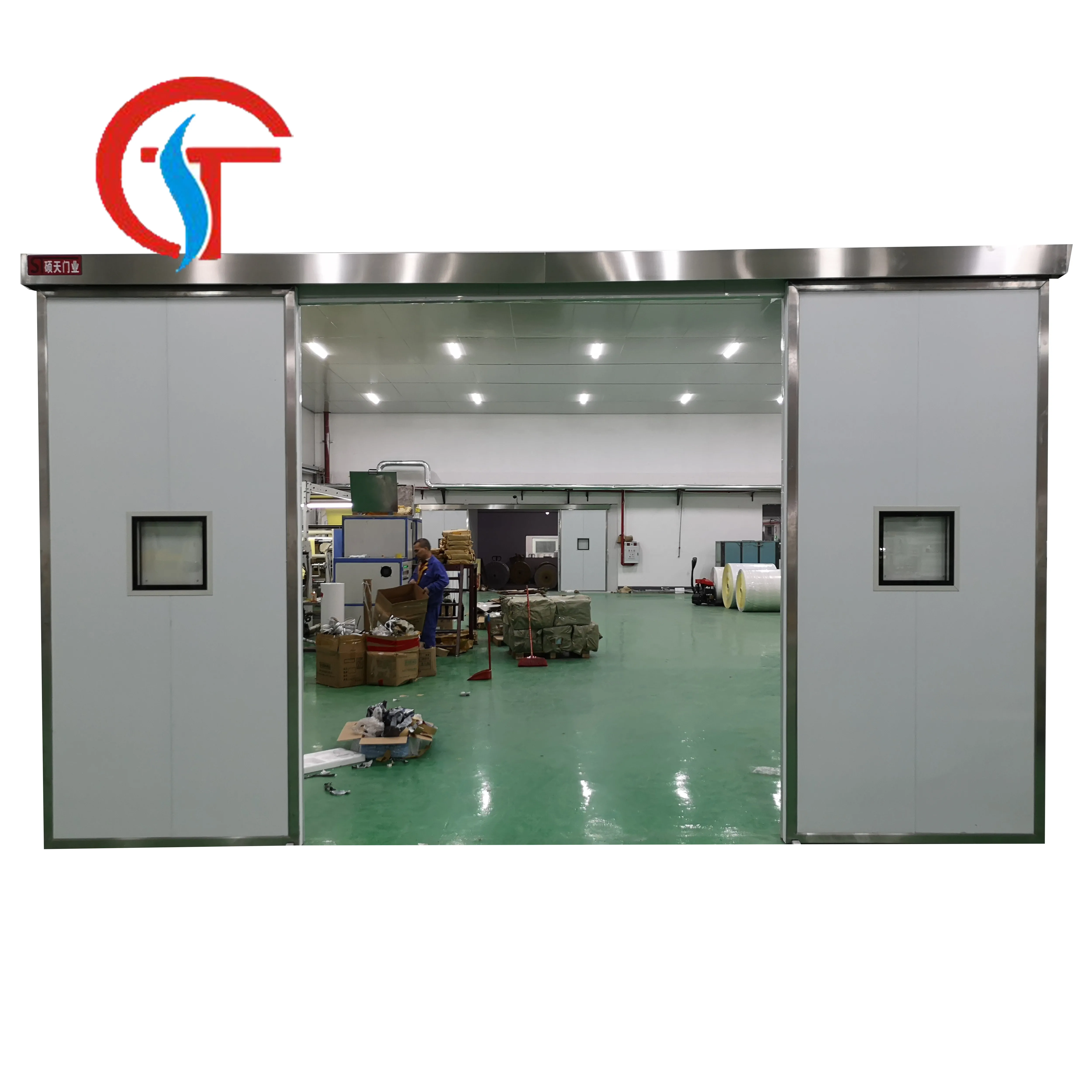 Automatic Metal Industrial Sliding Industrial Doors For Warehouse Buy