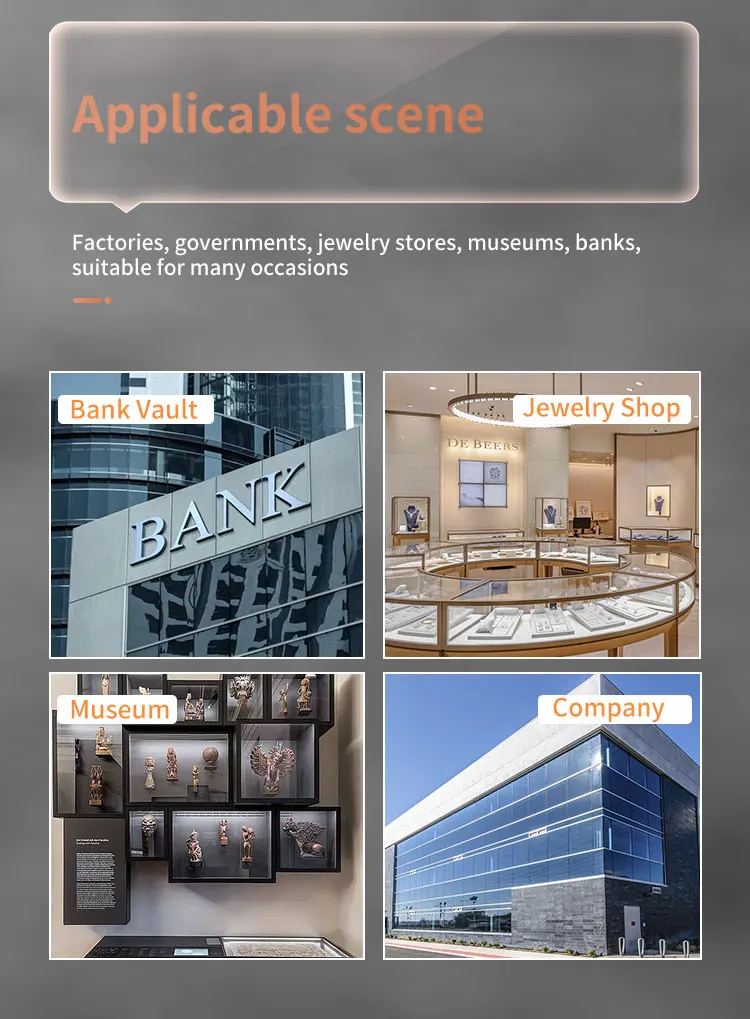 CEQSAFE High Quantity Metal Safety Economic Type Stainless Steel Bank Vault Safe Door factory