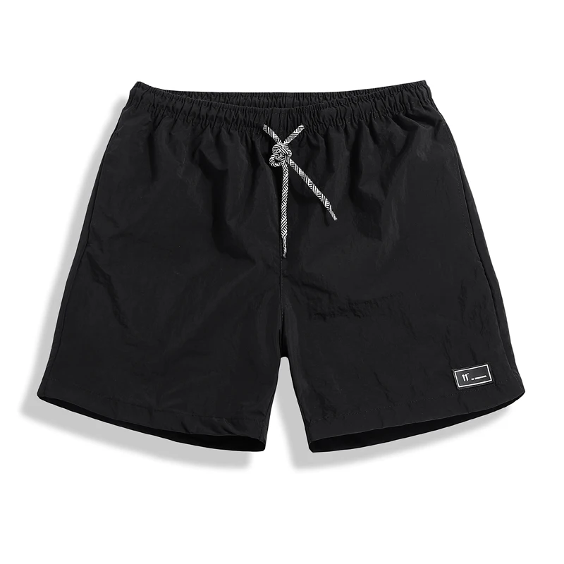 Short de bain pour hommes, couleur unie, vêtements de plage, vente en gros, prêt à être expédié, 638_voghion.com
