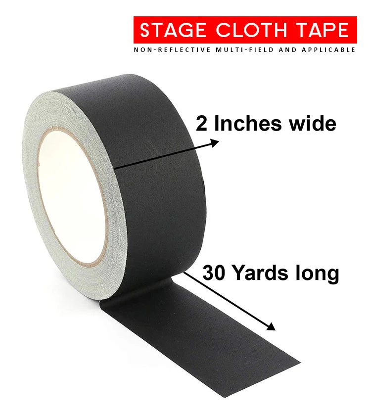 Gaffers Matte Custom 300u Color Duct Noresidue Heavy Duty Gaffer Cloth