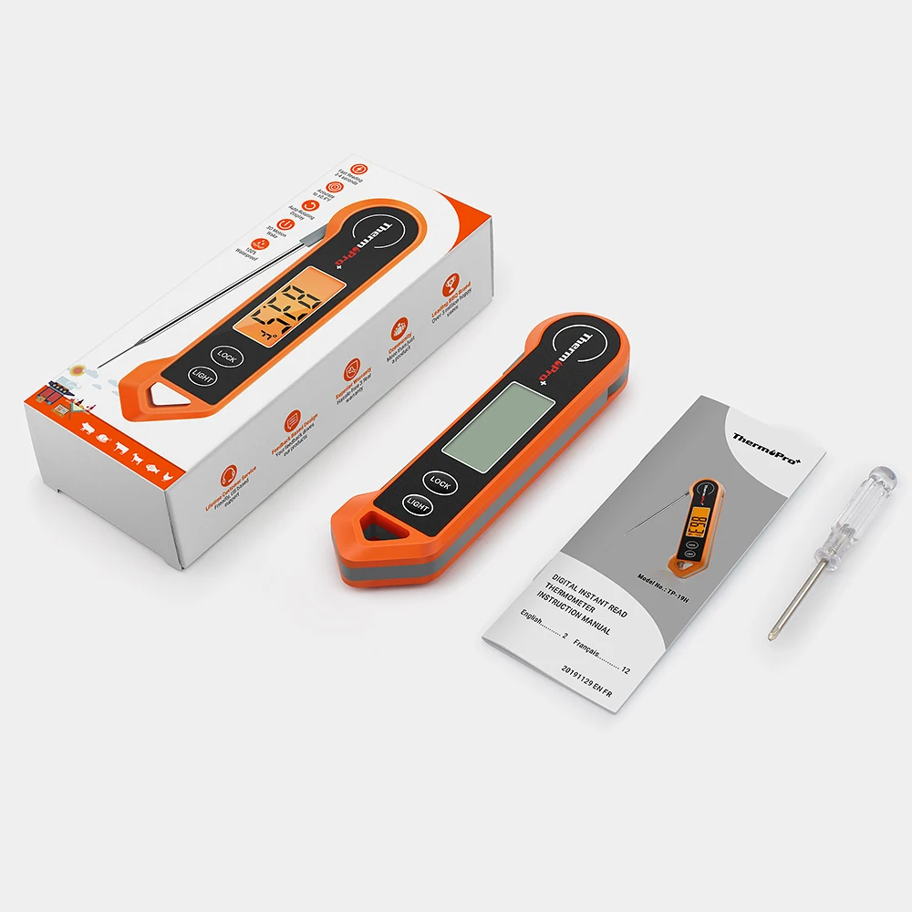 Thermopro Tp19h Waterproof Digital Thermometer With Calibration