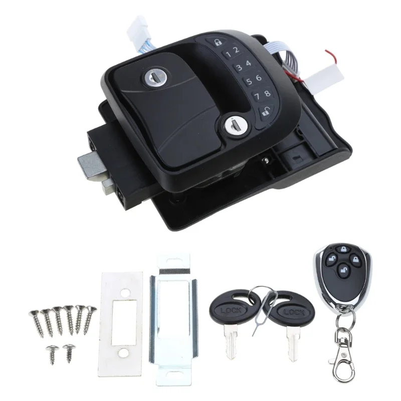 Commonly Used RV Entry Door Remote Lock Trailer Yacht Anti-theft Lock ...