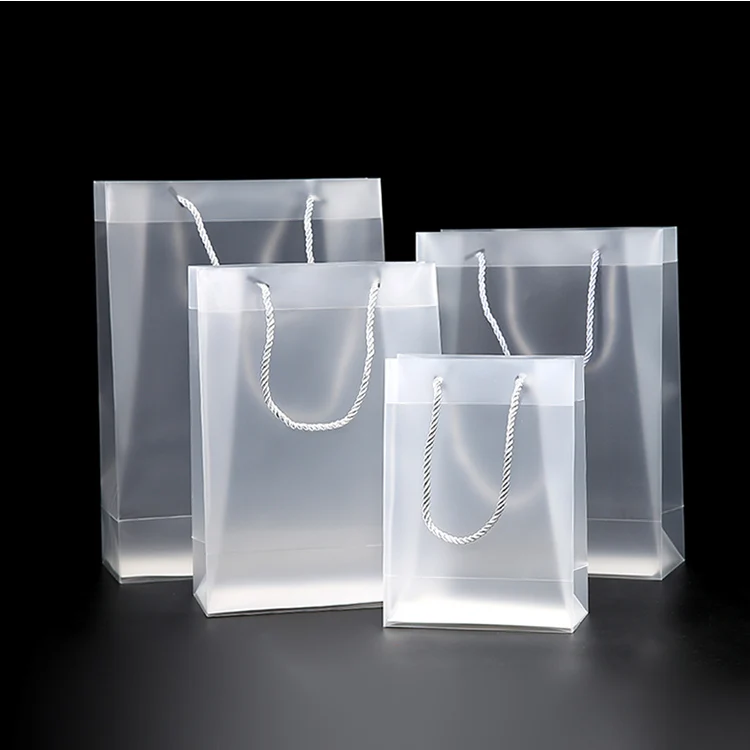 Buy Wholesale China Clear Pvc Gift Bags With Handles Reusable Stick Gift  Wrap Tote Bags For Business Boutique Wedding  Pvc Souvenir Bag at USD 19   Global Sources