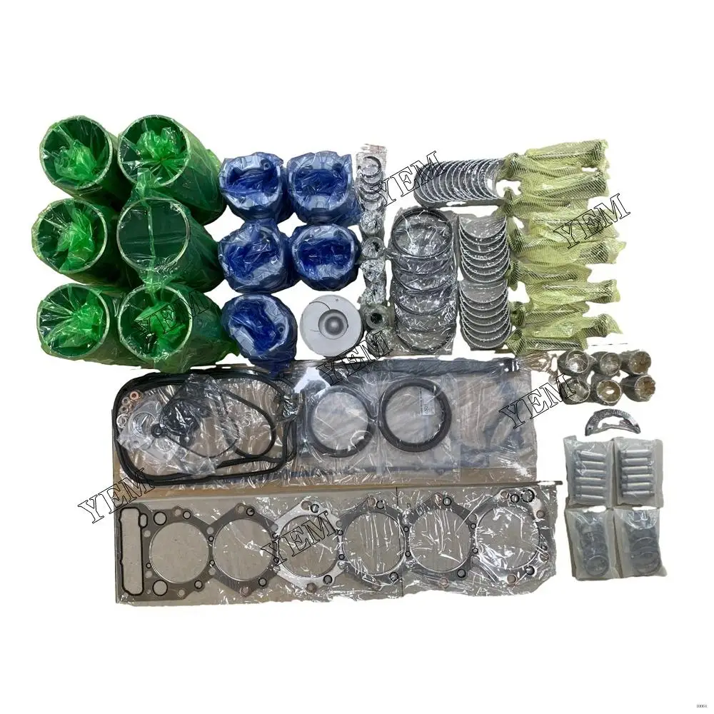 6SD1 Repair Kit With Piston Rings Liner Bearing Valves Cylinder Gaskets Set for Isuzu High Quality Diesel Engine Parts